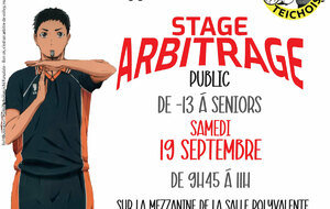 STAGE D'ARBITRAGE