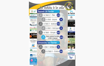 LES MATCHS À LA SALLE CE WEEK-END