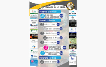 LES MATCHS À LA SALLE CE WEEK-END
