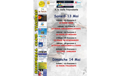Matchs à la Salle ce week-end