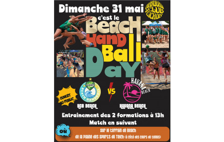 Le Beach HandBall Day
