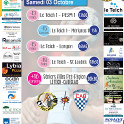 LES MATCHS À LA SALLE CE WEEK-END