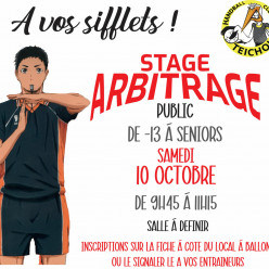 STAGE D'ARBITRAGE