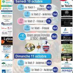 LES MATCHS À LA SALLE CE WEEK-END